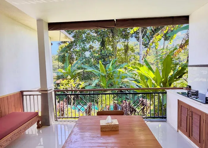 Vishnu - Jungle Retreat With Shared Pool - B ロッジ ウブド