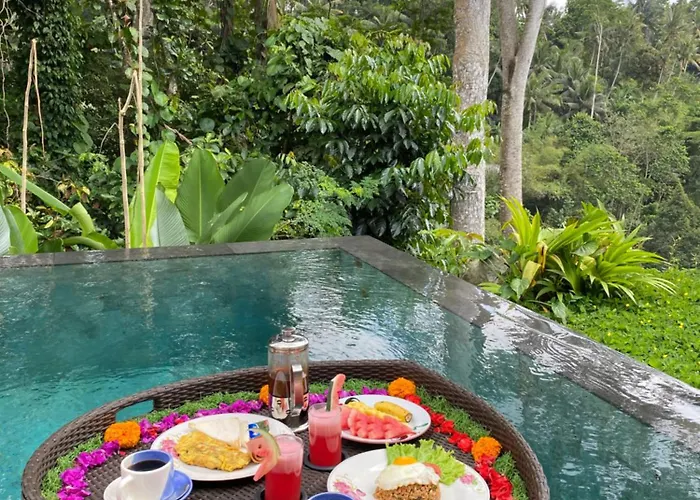 Vishnu - Jungle Retreat With Shared Pool - B 山林小屋 乌布